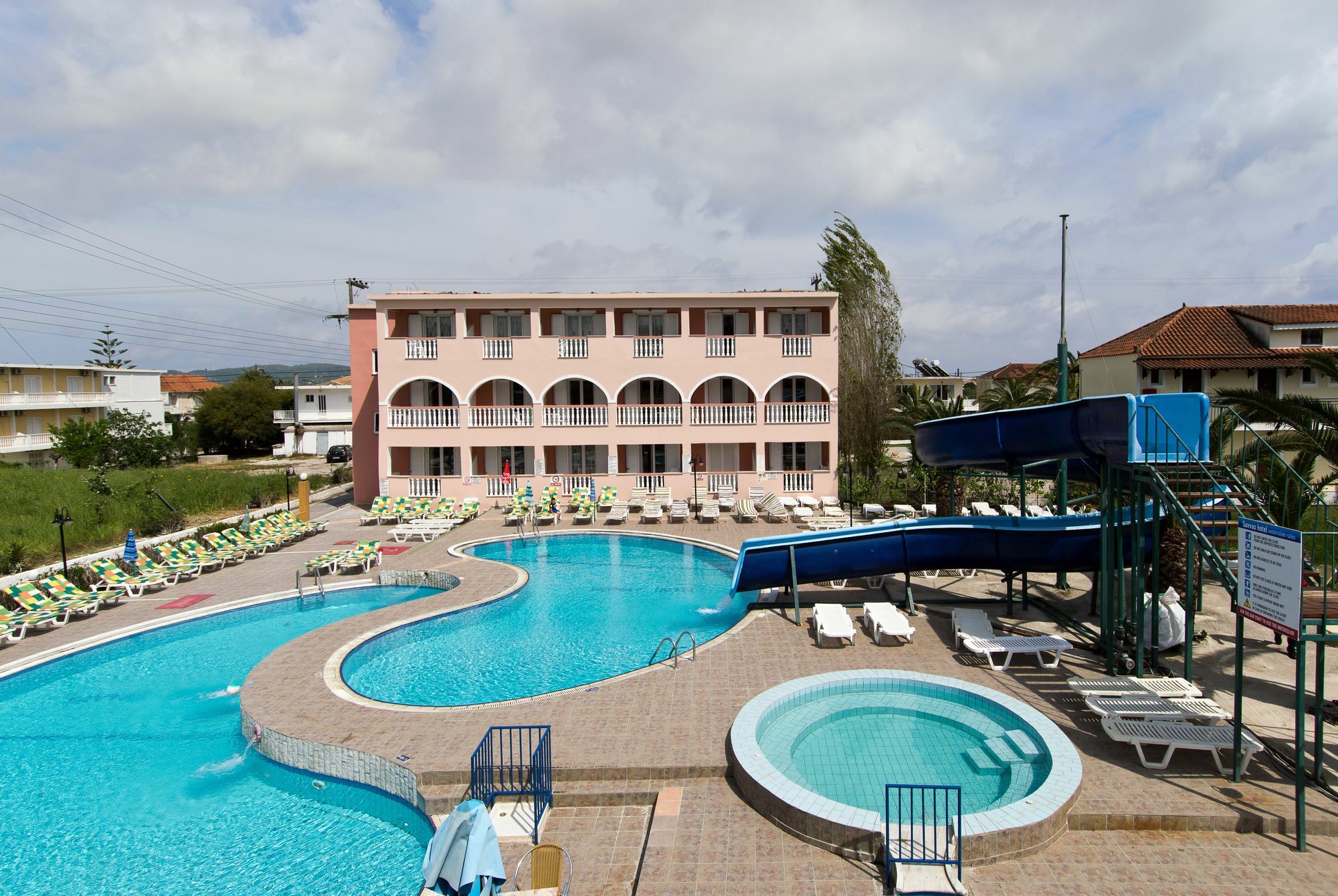 Savvas-Deval Hotel (Adults Only) Laganas Ngoại thất bức ảnh